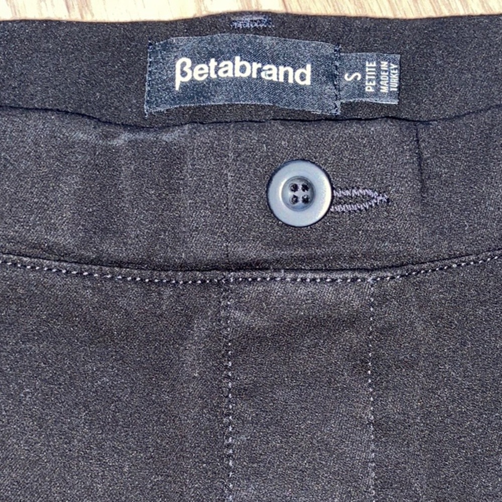 Betabrand Women’s Dark Blue Boot Cut Jeans - Picture 4 of 6